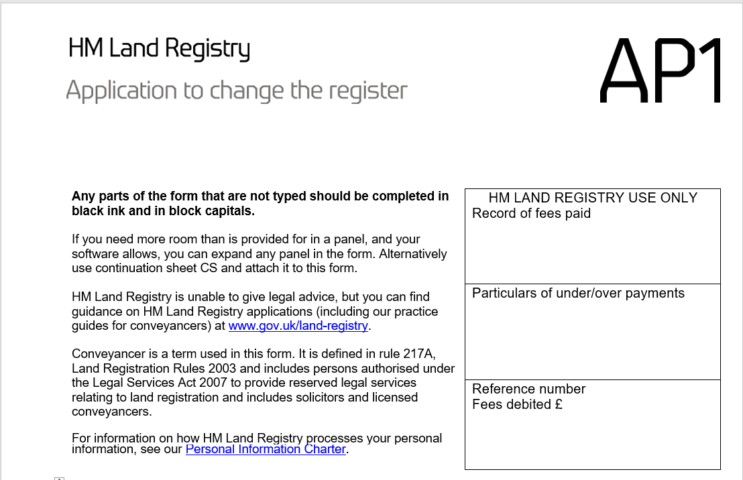 AP1 Conveyancing Software